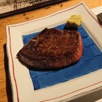 広丞庵　かのか - 肉が焼けた♪