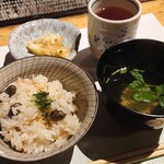 広丞庵　かのか - むかごの炊き込み♪