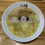 Chuuka Soba Masujima - ワンタン中華蕎麦　１０３０円　(2023/01)