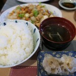 柳明館 - （2022/12月）鶏肉のカシューナッツ炒めAセット