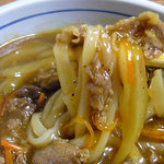 肉カレーうどん