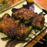 かつきり - <2013/06>ピーマン肉詰め