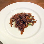 楽山 - 牛肉味噌炒め