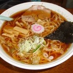 自家製手打ち白河ラーメン 麺家 - 醤油ラーメン