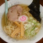 自家製手打ち白河ラーメン 麺家 - 塩ラーメン