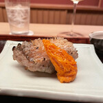 緒方 - 白甘鯛と生のばちこ