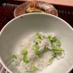 緒方 - 枝豆ご飯