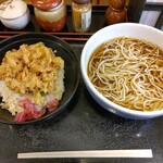 Komoro Soba - かき揚げ丼セット