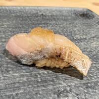 鮓ぱんち - 太刀魚 炙り 玉葱と土佐酢のジュレ