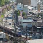Sabou Komon - 小高いところからは列車が通るのがよく見えました。