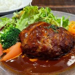 Taverna Hamburg - 特製デミグラスソースハンバーグ 1408円