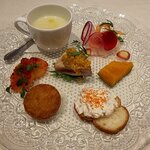 リストランテ ラ ソリア - 前菜盛り合わせ（2022.12）