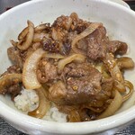 福亭 - 牛バラ焼き丼