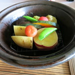 料亭旅館　いちい亭 - 朝食の温野菜
