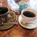 和蔵珈琲店 - 左)大井ヶ森ブレンド　右)エルサルバドル