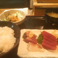 東銀座 江戸銀 - 上刺身定食