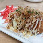 串かつ 16 - たこ焼きの串揚げ（絶品）