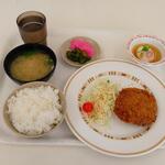 ボンルパ - 週替わりB メンチカツ定食 (税込)550円 (2023.01.11)