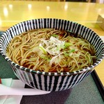 そば処 氷雪庵 - 蕎麦は温かい蕎麦を選びました。