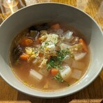Restaurant OHTAYA - セットのスープ（ミネストローネ）