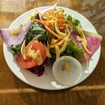 Restaurant OHTAYA - セットのサラダ（彩り鮮やか）