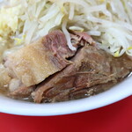 ラーメン二郎 柏店 - この日の豚