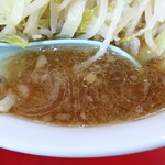ラーメン二郎 - スープ
