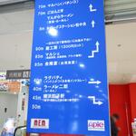 ラーメン二郎 - 各店舗の方向