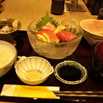 近畿大学水産研究所 - 近畿大学水産研究所　　マグロ三種盛り御膳