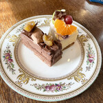 カフェ ドゥ シェール - チョコ系の濃厚ケーキとベイクドチーズケーキ