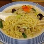 リンガーハット 新潟河渡店 - 長崎ちゃんぽん並盛　麺　2023/1/11
