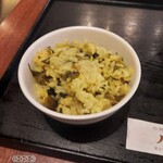 パオ - 　　　　　　高菜と搾菜の炒飯