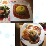 Ｒｅｌｏｔｔａ　Ｃａｆｅ - パンケーキに惹かれ訪れました。しかしながら、美味しそうな食事メニュー多数あり。ドリンク類も豊富。キーマカレーもパンケーキも美味しく頂きました。お店の雰囲気もステキです。
次回はランチタイムに訪れたいです。