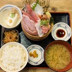Mekikinoginji - 本日の刺身定食 ¥1,180-