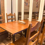 ピッツェリア ブガンヴィッレ 広尾 - 天気のいい日に気持ちいいテラス席