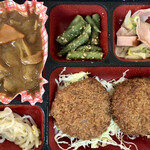 かしわ亭 - 390円で国産豚ヒレカツ2枚はお得ですね(^^)