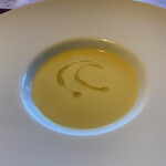 イタリア料理 住田 - 安納芋のスープ