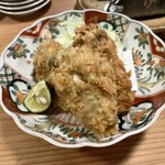 酒房 蛮殻 - 牡蠣フライ ニラ醤油