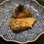 日本料理 まめぞう - 鱗サクサクの甘鯛とホタテの蕪蒸し