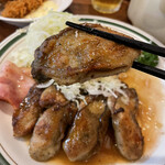 かつれつ四谷たけだ - カキバターのアップです♪