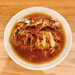 Nippombashi Saka Ichi - SNS限定・大山どり吊るし焼きモモ肉炙り一枚乗せ