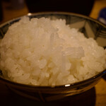 とんかつ七井戸 - ●天城軍鶏チキン（ご飯）