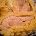 とんかつ七井戸 - ●天城軍鶏チキン（モモ）