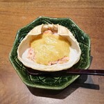魚沼釜蔵 - 紅ズワイの蟹味噌甲羅焼