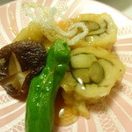 久遠食堂 - 鱧フルコースのあげもの