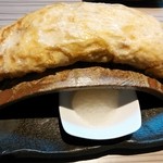 てんくう - 出汁巻きたまご
しらす、めんたいなど4種類から味が選べます、ワタシはしらすで(^o^)