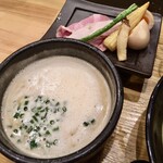 麺家 幸先坂 - 厚切焼豚つけ麺 プラス特製盛り