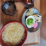 Cafe with dog ena - にゅうめんです❗