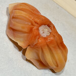 銀座 鮨 奈可久 - 赤貝です