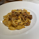 アドゥエパッシ - ⑦タリアテッレ　猪のソース